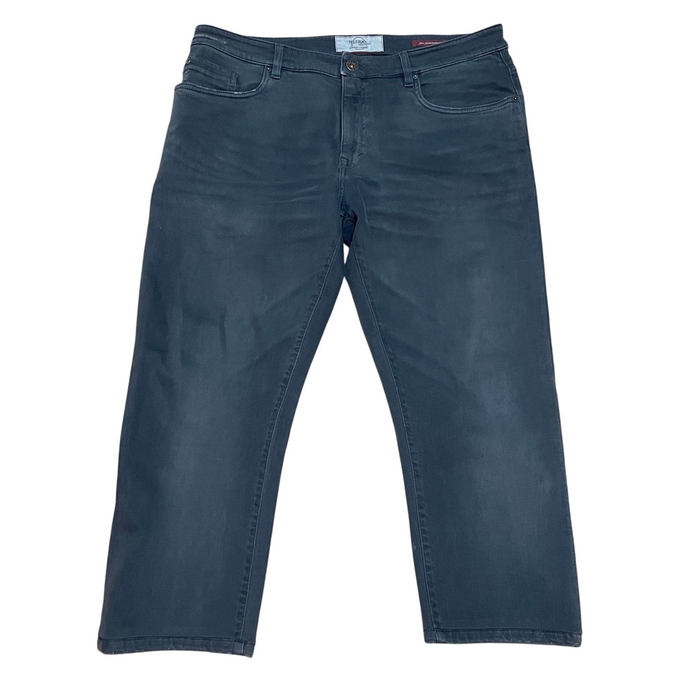 Teleria Zed Denim Concept Men's 38 Cobra 19 A Jeans Italy Washed Grey Blue Denim